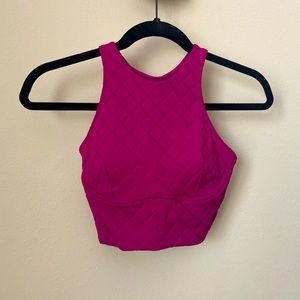LULULEMON SWIM TOP/ SPORTS BRA  | SIZE- 4 | COLOR- MAGENTA